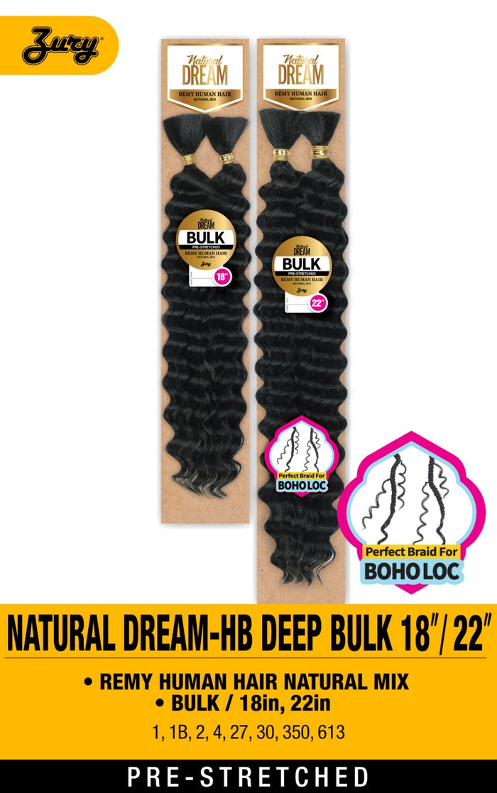 Natural Dream HB Deep Bulk Zury Hollywood 22"