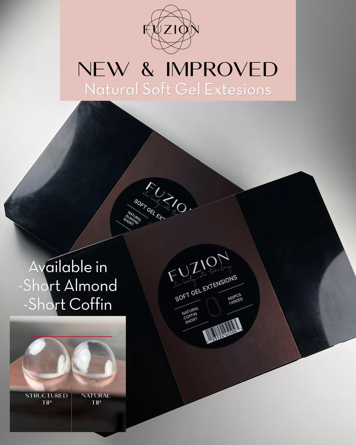 Natural Soft Gel Extensions | Fuzion FX Connect