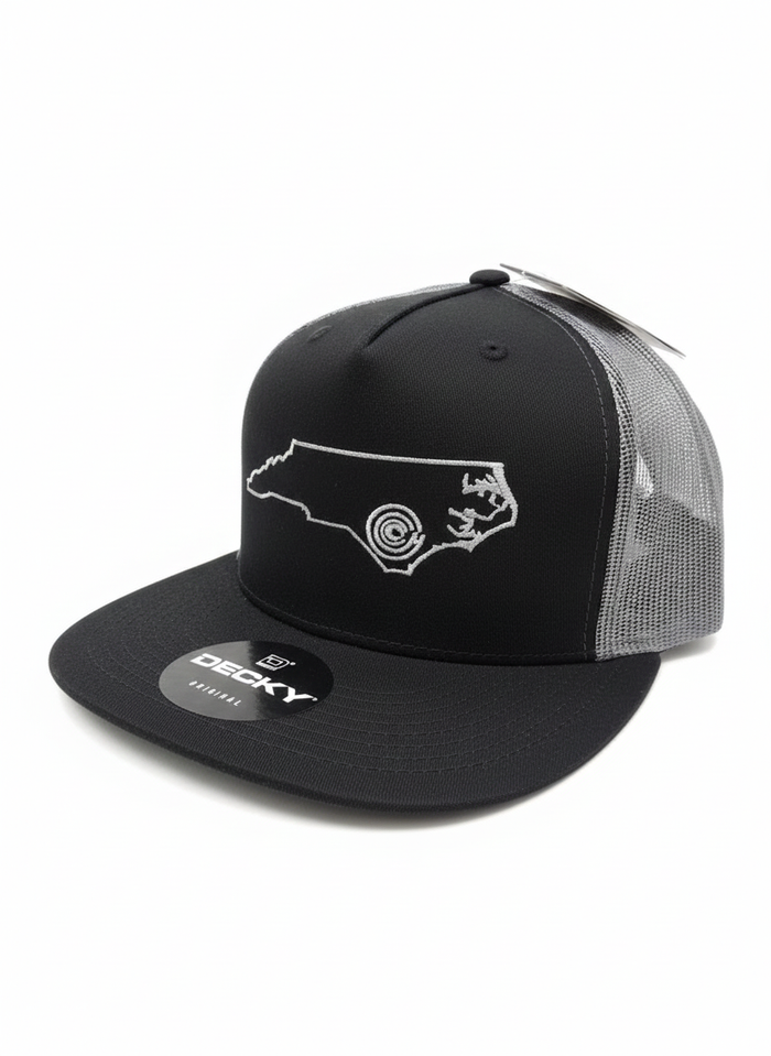 NC Flat Bill Trucker Hat 1040 1052