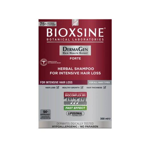 [New Arrival] Bioxsine DermaGen Forte Herbal Shampoo/Serum For Intensive Hair Loss
