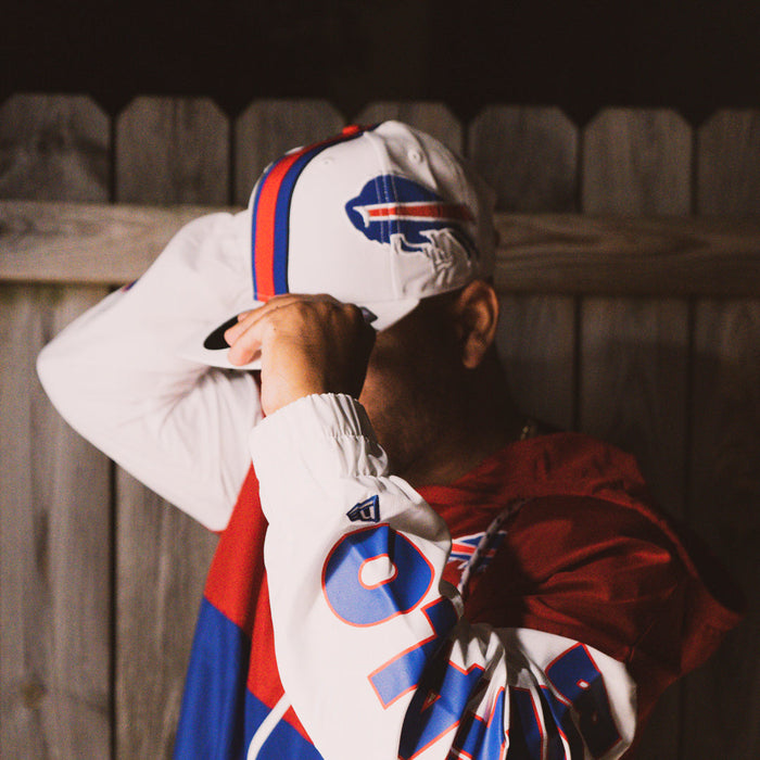 New Era 9FIFTY Buffalo Bills White Helmet Snapback Hat