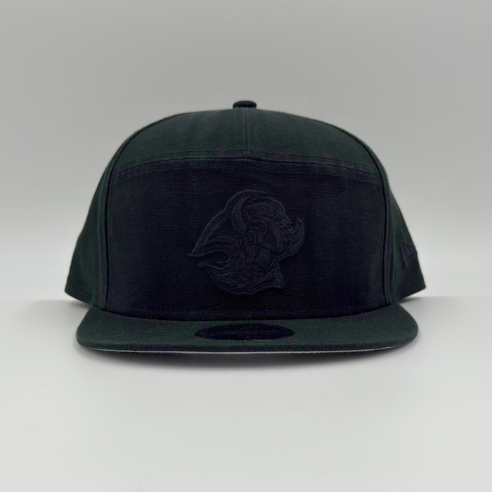 New Era 9FIFTY Buffalo Sabres Alternate Logo Black Tonal Canvas Snapback