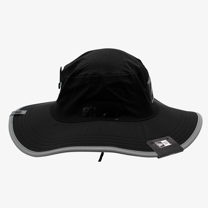 New Era Bills 2026 Training Camp Black Large Grey Brim Bucket Hat