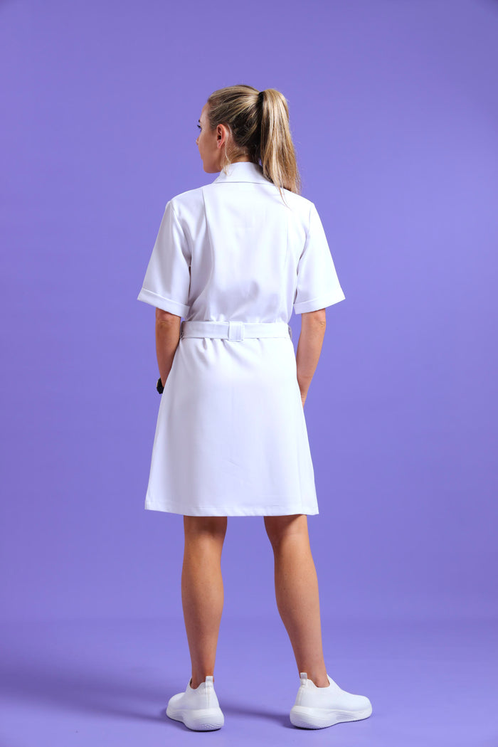 NEW LADIES SHORTSLEEVE MILITARY DRESS - Greens Medi Scrubs South Africa - Premium Medical Uniforms & Apparel - Delivery Across SA
