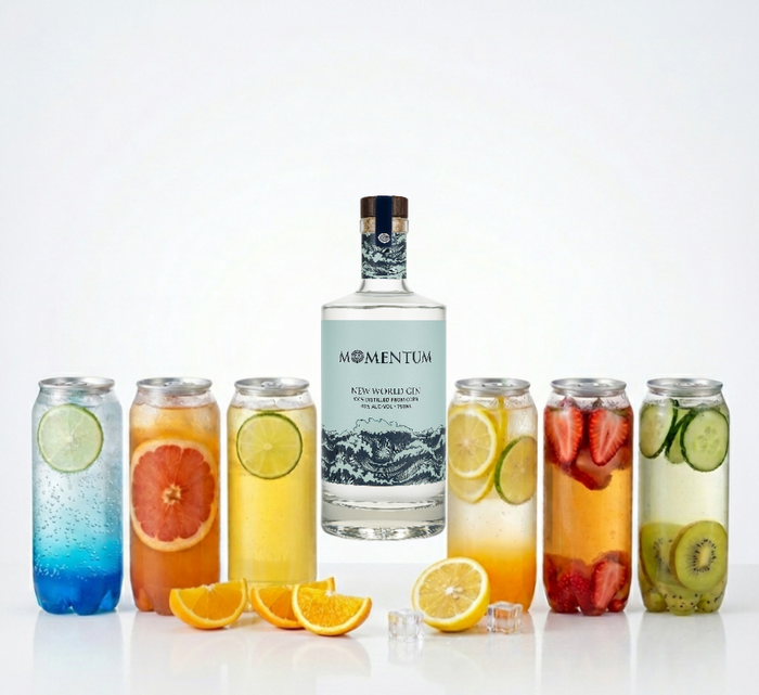 New World Gin (Medium Juniper Heavy Citrus) Cocktail (double) To-Go Only
