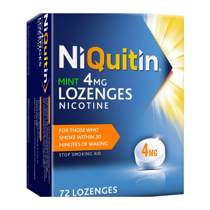 NiQuitin Mint 4 mg Lozenges - 72 Lozenges (D)