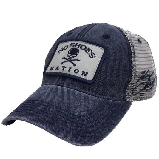 No Shoes Nation Navy/Grey Cap
