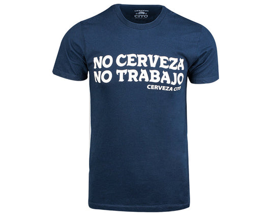 No Trabajo Tee Front