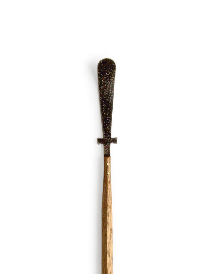 Oak Sprout Chashaku Tea Ladle - Cross