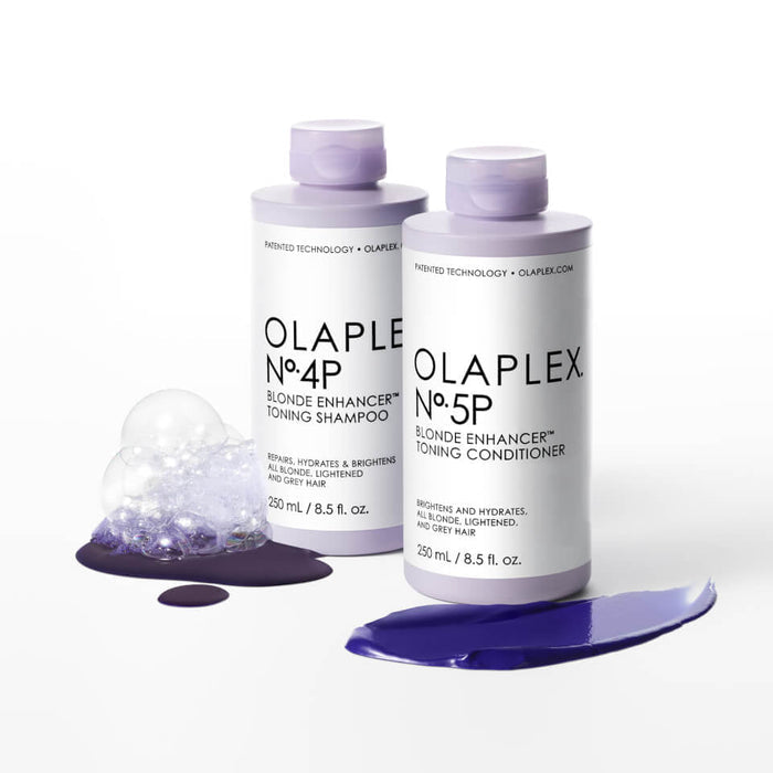 Olaplex No.5P Blonde Enhancer Toning Conditioner 250ml. بلسم التنغيم المعزز للشعر الأشقر رقم 5P من أولابلكس 250 مل - Princess Cosmetics Qatar