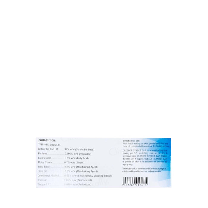 Olesoft 5.5 Cleansing & Moisturizing Syndet Bar