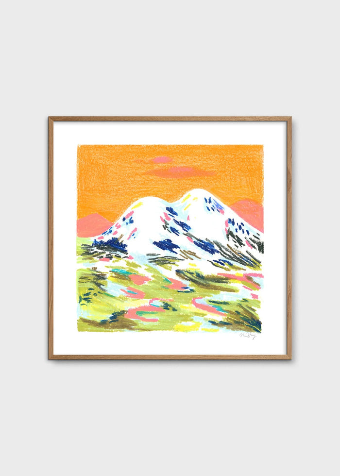 Orange Mountain by Nina Dissing
