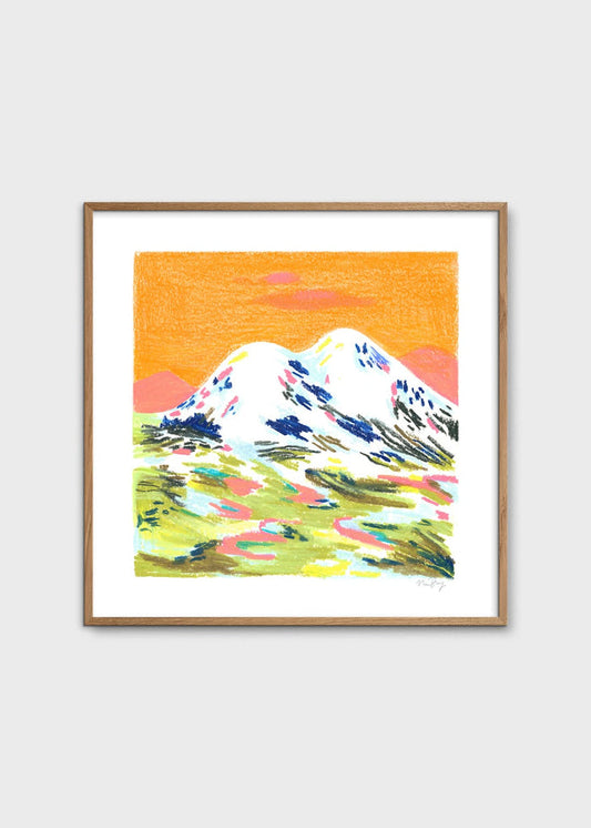 Orange Mountain by Nina Dissing