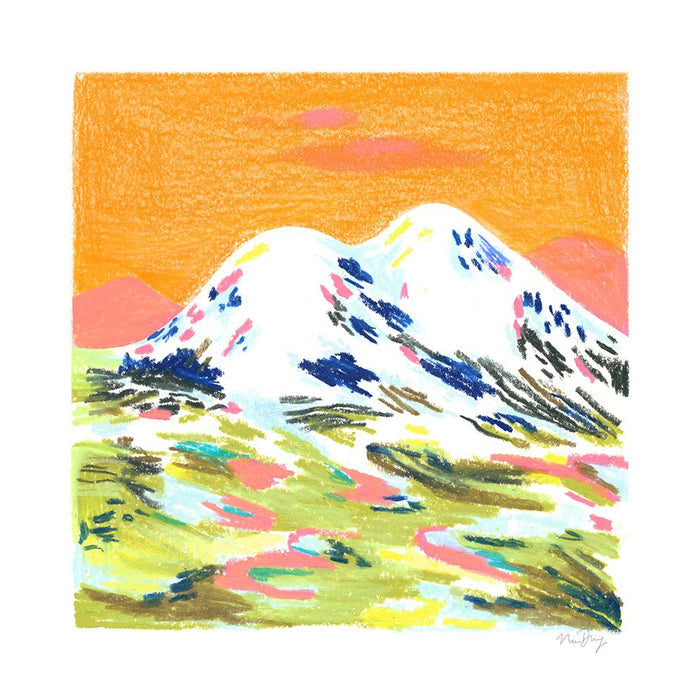 Orange Mountain by Nina Dissing