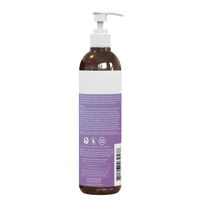 Organic Massage Oil