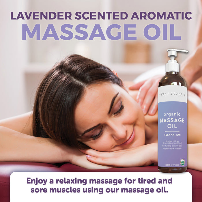 Organic Massage Oil
