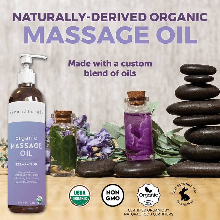 Organic Massage Oil