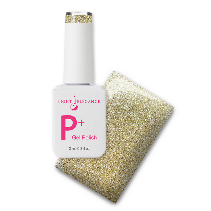 P+ Down the Rabbit Hole, Glitter Gel Polish 10 ml-P+ Gel Polish 10 ml-Light Elegance-Gel Essentialz