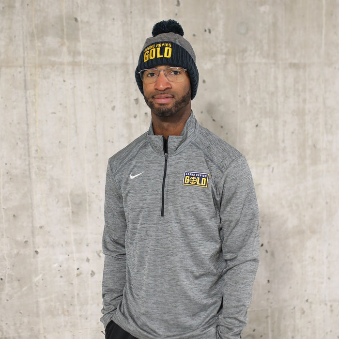 NIKE Pacer Half-Zip Pullover - Gray