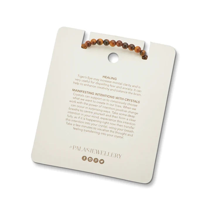 Palas Tiger's Eye Healing Gem Bracelet