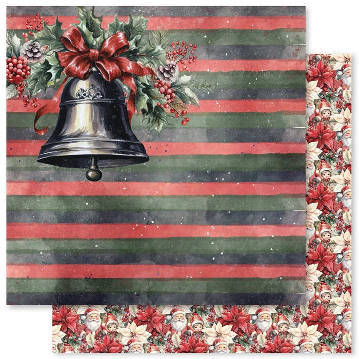 Paper Rose Studio - 12x12 Paper Collection - Jolly Holidays. Expertly curated for the festive holiday season, the Jolly Holidays Collection showcases a classic red and green color palette with touches of black. Available at Embellish Away located in Bowmanville Ontario Canada.