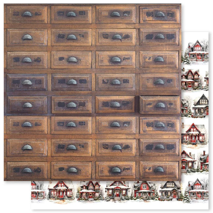 Paper Rose Studio - 6x6 Paper Collection - Jolly Holidays. Traditional Christmas images such as nutcrackers, Santa, plaids, cozy homes, beautiful poinsettias, cardinals and jingling bells. Perfect for creating beautiful and festive holiday crafts. Available at Embellish Away located in Bowmanville Ontario Canada.