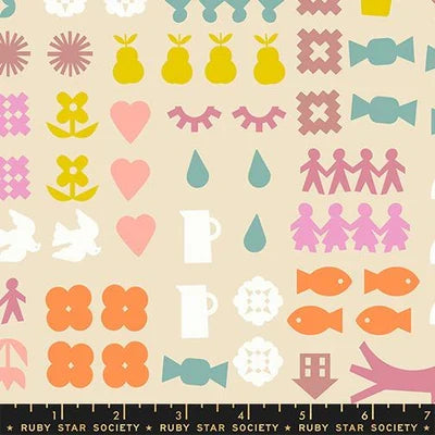 Parchment- Paper Cuts 2- Fat Quarter