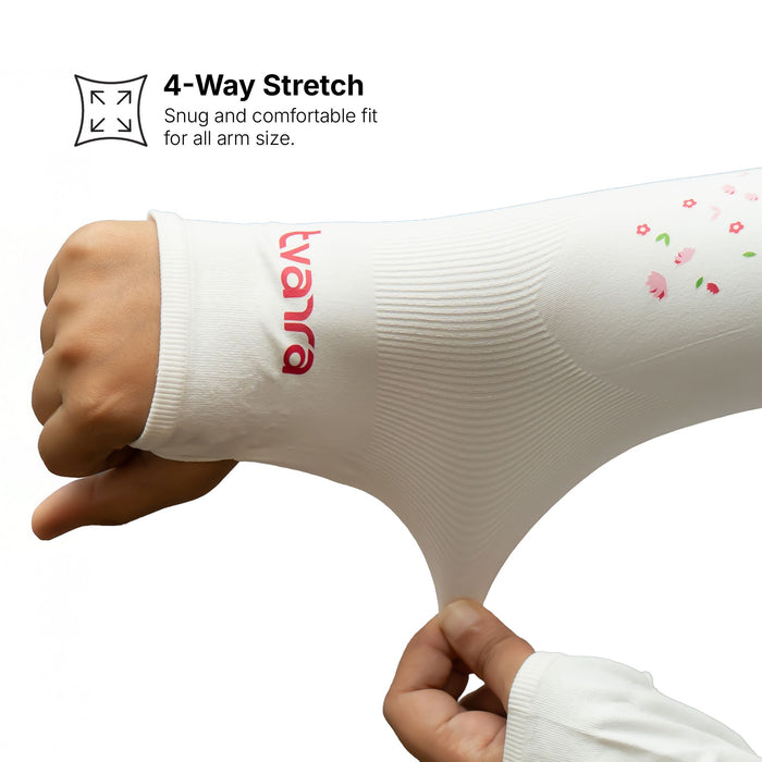 best stretch white arm sleeve​ for girls