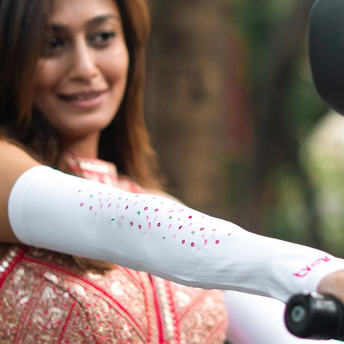 white arm sleeve​ for girls