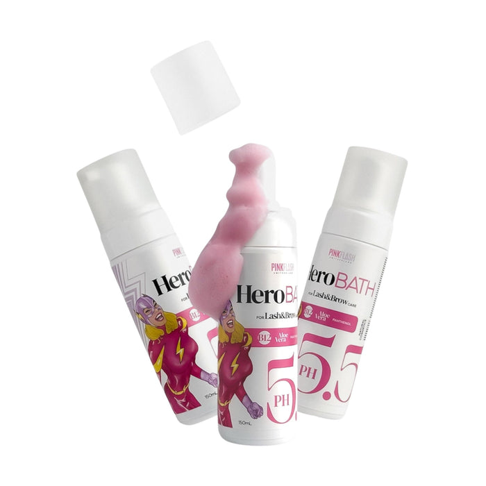 Pink Flash Hero Bath