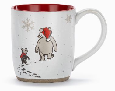 Pooh and Piglet Holiday Mug