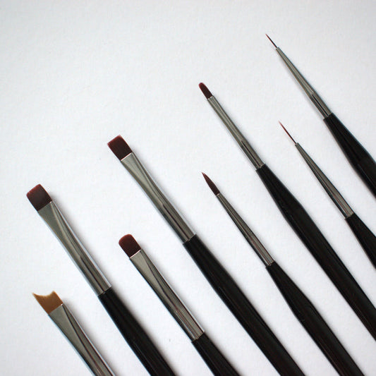 PRE ORDER KB Nail Art Brush Collection 01-10