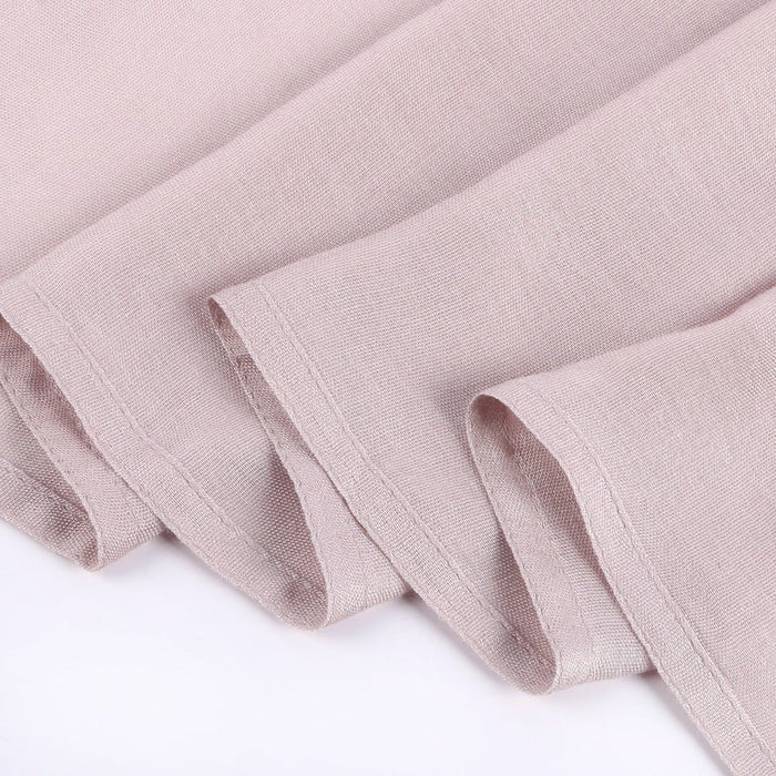 Pure Color Hijab &amp; Undercap 2-Piece Set