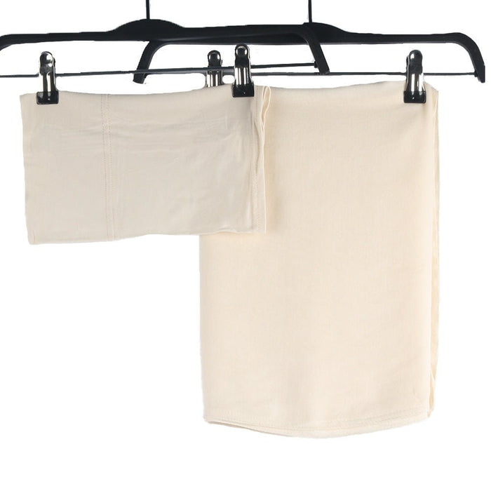 Pure Color Hijab &amp; Undercap 2-Piece Set