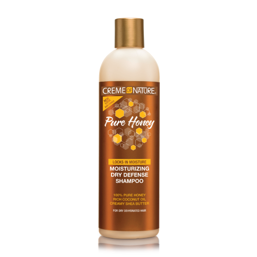 Pure Honey Moisturizing Dry Defense Shampoo 12oz by CREME OF NATURE