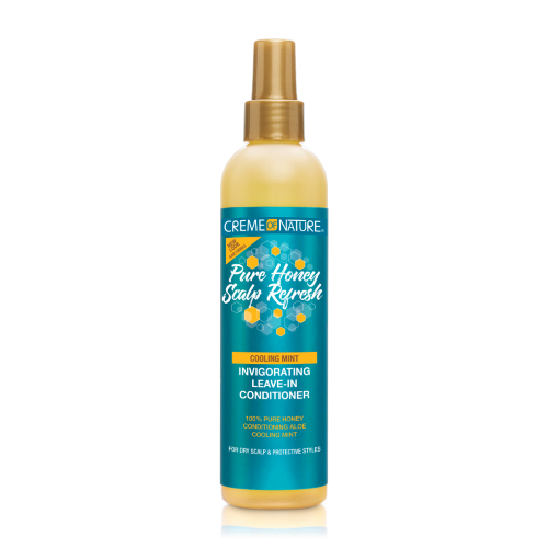 Pure Honey Scalp Refresh Invigorating Leave-In Conditioner 8oz by CREME OF NATURE