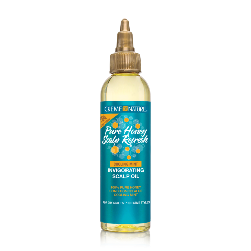 Pure Honey Scalp Refresh Invigorating Scalp Oil 4oz by CREME OF NATURE