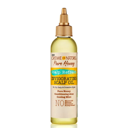 Pure Honey Scalp Refresh Invigorating Scalp Oil 4oz by CREME OF NATURE