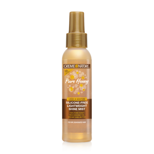 Pure Honey Silicone-Free Lightweight Shine Mist 4oz by CREME OF NATURE