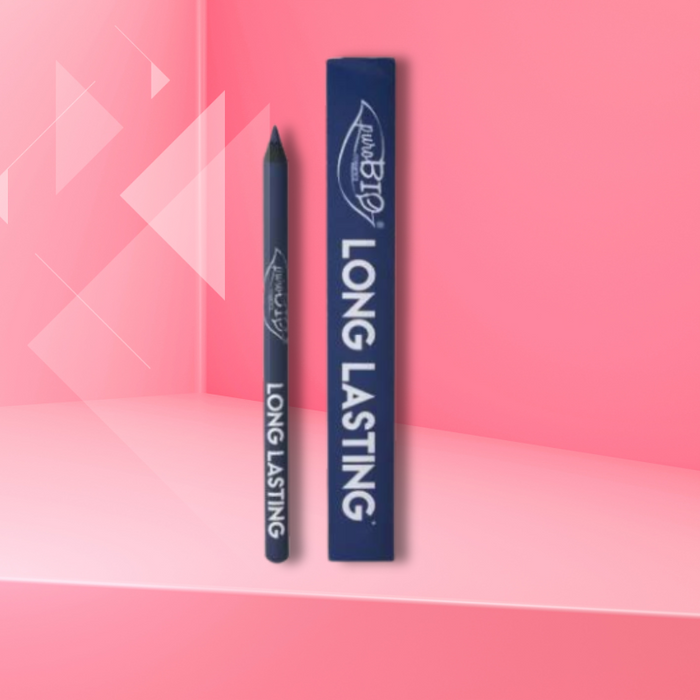 PUROBIO COSMETICS - LONG LASTING EYELINER - MAT MIDTNIGHT BLUE 04
