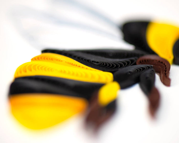 Quilling Card - Bumble Bee