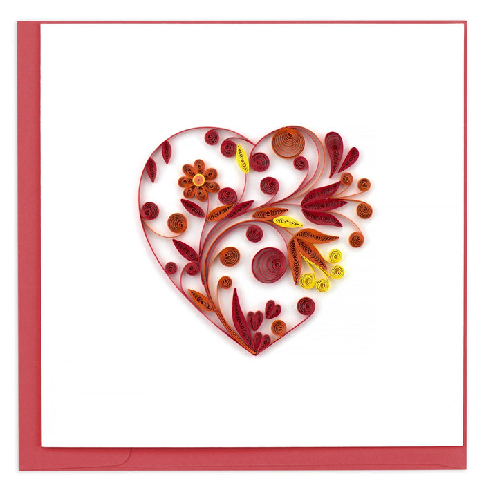 Quilling Card - Heart