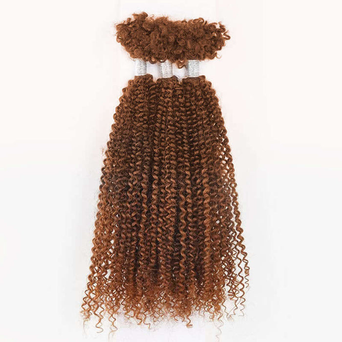 afro kinky bulk braiding hair human hair