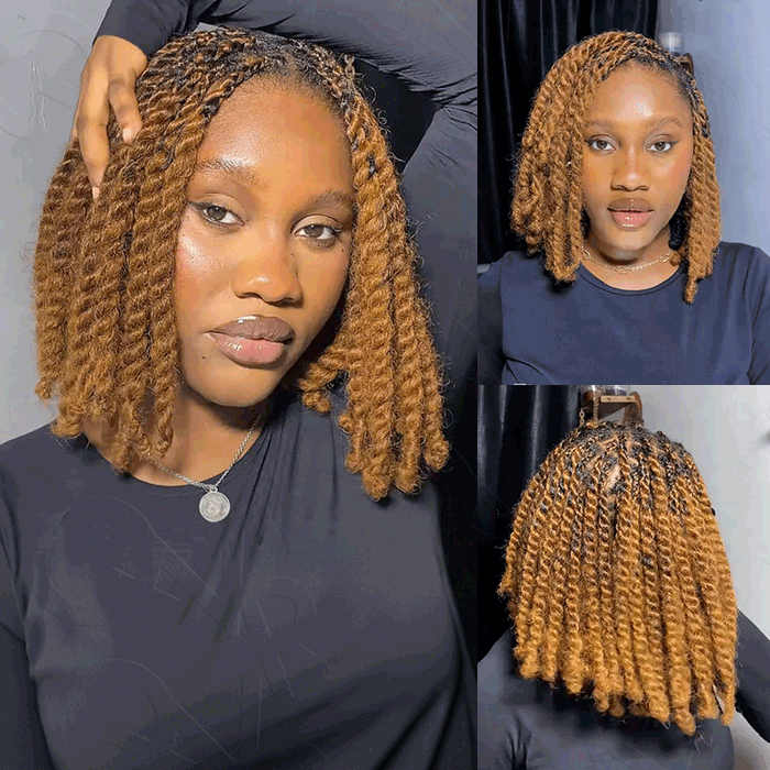 Auburn Brown #30 / 10'' / 3 Packs (Full Head)
