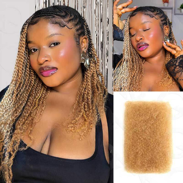 Honey Blonde #27 / 10'' / 3 Packs (Full Head)
