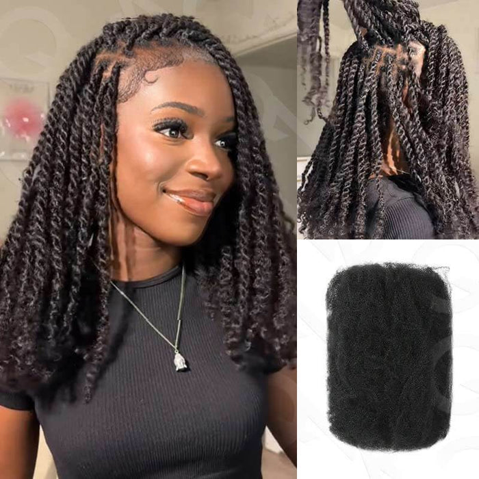Natural Black #1B / 3 Packs (Full Head) / 10''