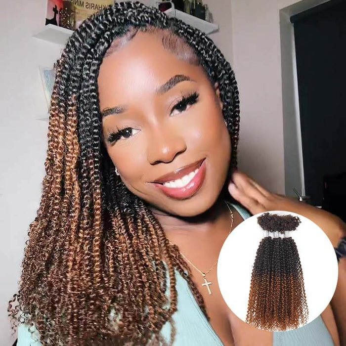 afro kinky human hair colored hair