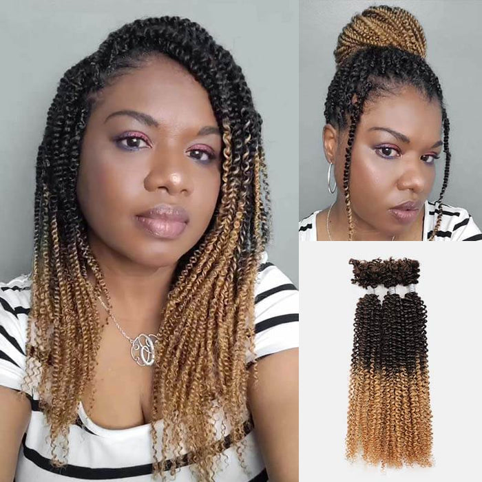 Ombre #T2/27 / 3 Packs (Full Head) / 10''