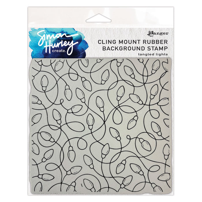 Ranger - Simon Hurley create. - BUNDLE - Background Stamp and Stencil - Tangled Lights. Available at Embellish Away located in Bowmanville Ontario Canada.