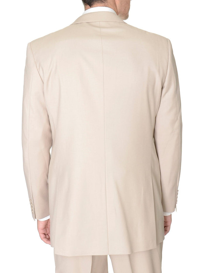 Raphael Raphael Mens Tan Regular Fit Blazer